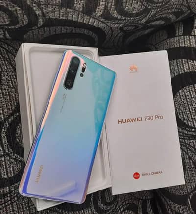 Huawei p30 pro 8 GB ram 256 GB memory Call and WhatsApp 03360677190