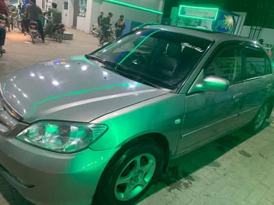 honda civic model 2002 convert in to face lift 2004