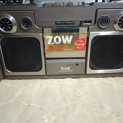 radio tape recorder 10/10 condition for sale