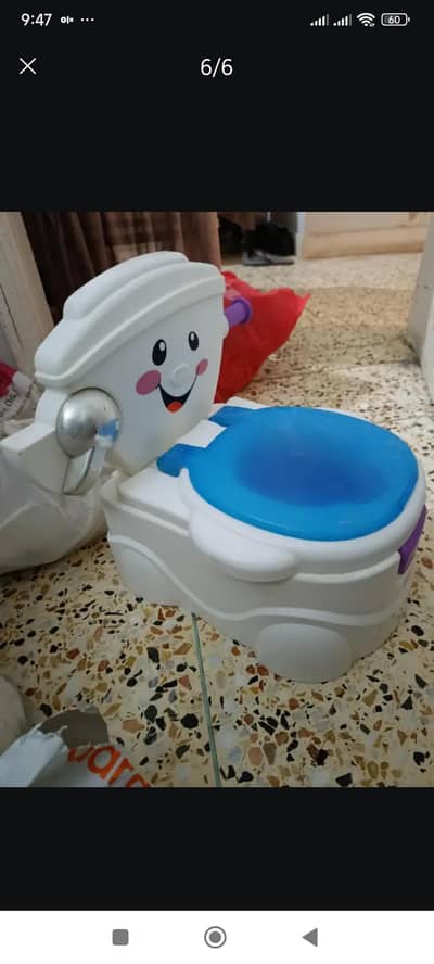 potie commode training children