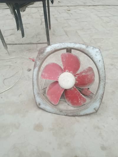 exhausted fan
