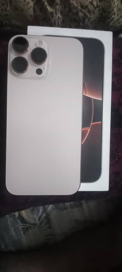 I phone 16 Pro Max Desert Titinium None PTA
