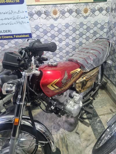HONDA CG 125S GOLD EDITION