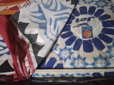 Queen size bed with mattress