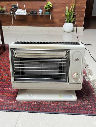 Original Rinnai Japanese Gas Heater - Ceramic Console - Mint Condition