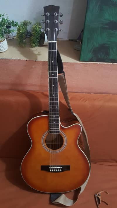Acoustic Wooden Guitar For Sale -  Best Condition