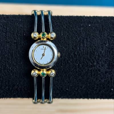 Vintage Seiko Two Tone Bracelet Watch