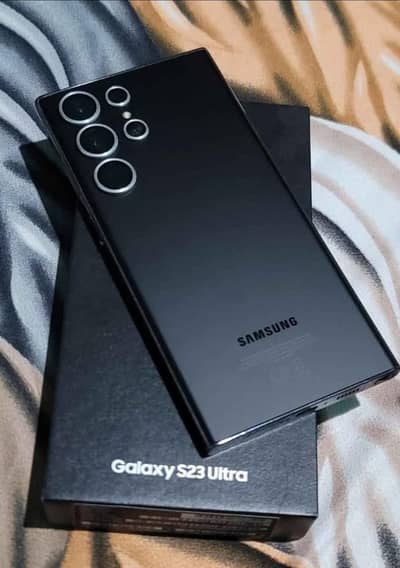 Samsung S23 Ultra 12gb 256gb with Box 10 by 10 12gb Ram 256gb