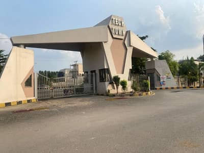 30 Marla Plot Available For Sale In Tech Town Canal Road Fsd.