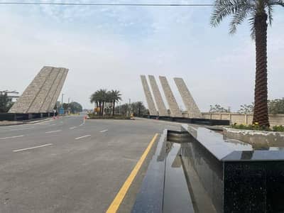 38 Marla Corner plot available for sale in D block Dovlep Area Sitara Villas West Canal Road fsd ya.