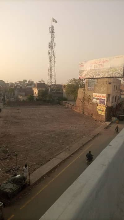 Commercial Plot 3 Kanal 12 Marla At Very Hot Location Main Road Shahdara