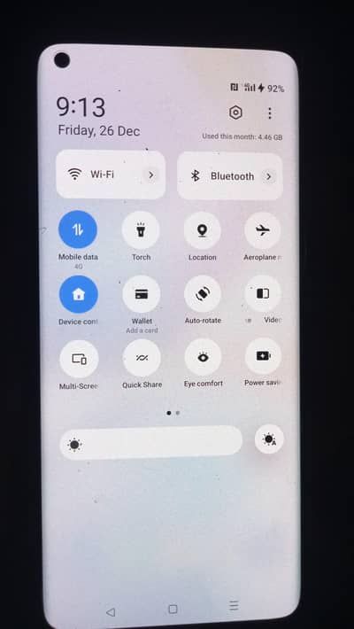 OnePlus 8. clearly panel,no line,no dot,no shade