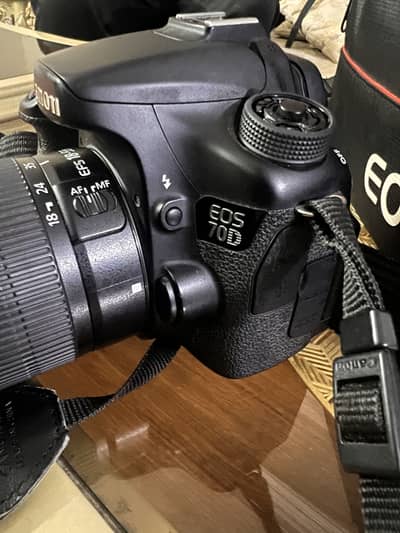 Canon EOS 70D DSLR – 18-55mm Lens Camera (Excellent Condition)