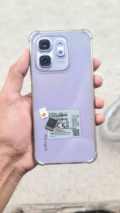 Infinix Hot 50i with box and Charger 6+6gb - 128gb