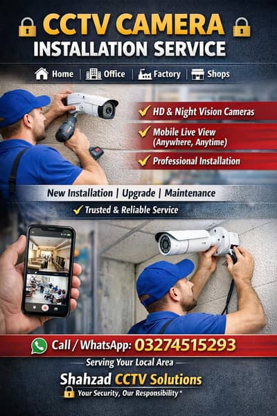 professional CCTV installation security solutions and affordable price