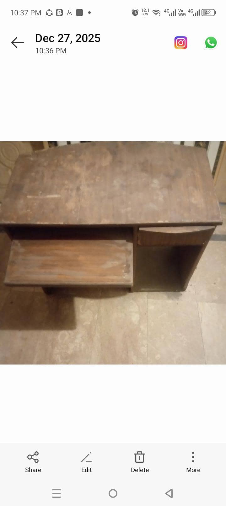 Computer table study table laptop table 1