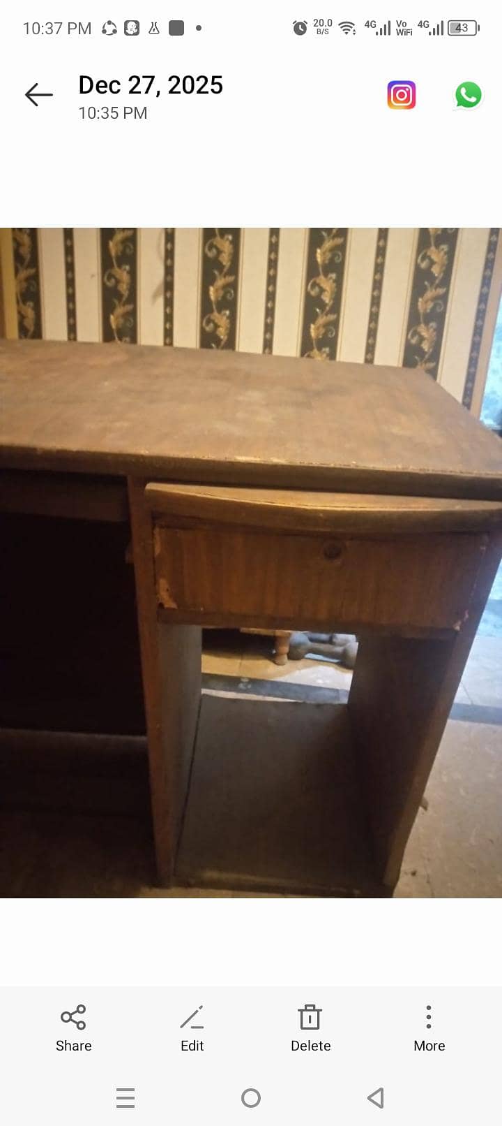 Computer table study table laptop table 3