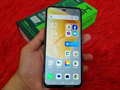 infinix hot 50 I 8 GB ram 128 GB memory Call and WhatsApp 03360677190