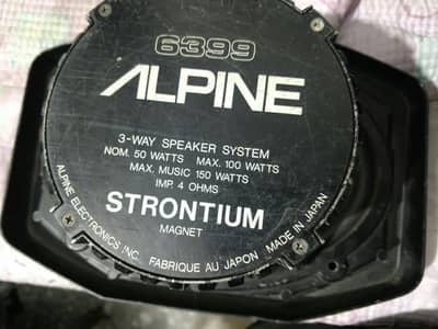 ALPINE car speaker orignal japan