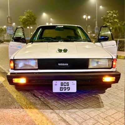Antique Nissan Sunny 88 Model.