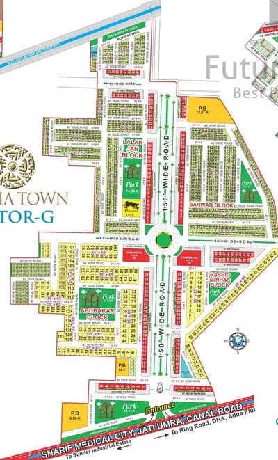 INVESTOR PRICE 5 MARLA ON GROUND POSSESSION PLOTS SECTOR G BAHRIA TOWN LAHORE