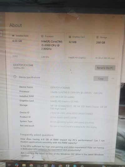 Dell Pc (complete set)