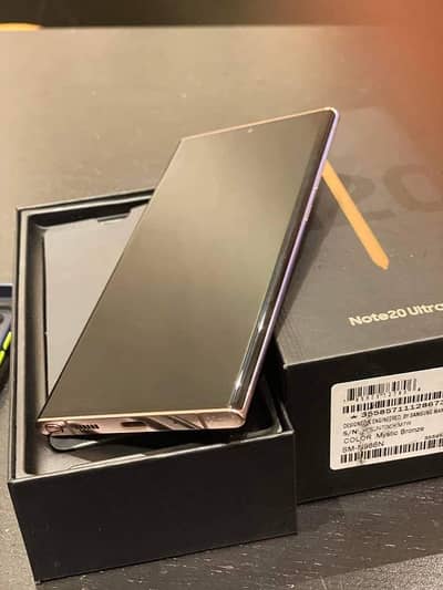 Samsung Galaxy Note 20 ultra 12/256GB PTA Approved