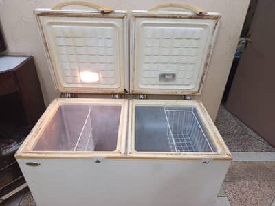 waves double door fridge/freezer for sale with stabilizer