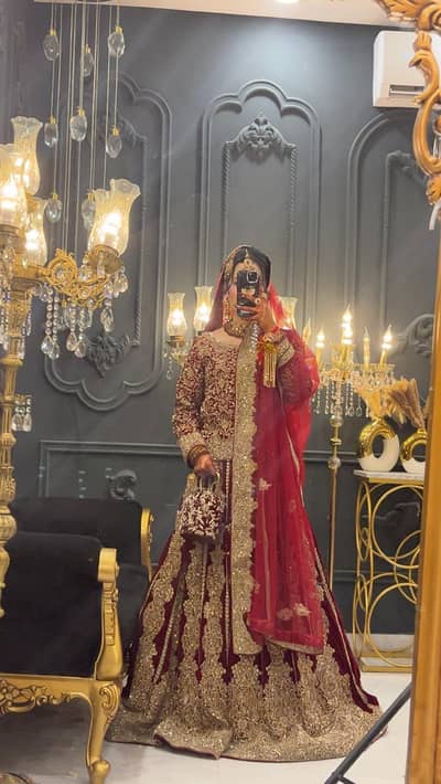 Exclusive Designer Barat Dress