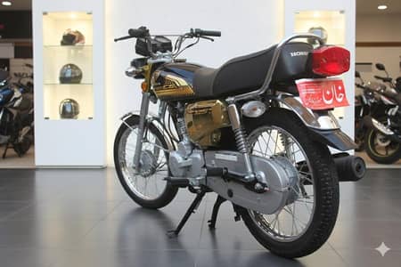 Honda 125 special gold edition self start in dikhan