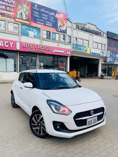 Suzuki Swift GLX cvt vvti full option 2024