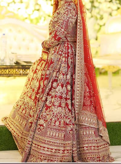 bridal maxi and lehanga