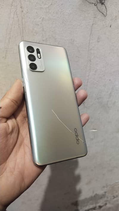 OPPO Reno 6 with box charger 128gb