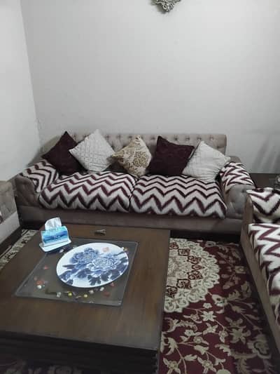 7 seater sofa made of tahli wood