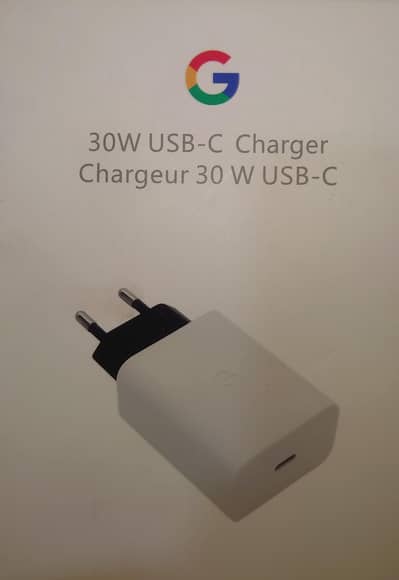  Google Pixel 30 W USB-C Fast Adapter C TO C