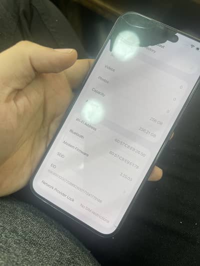 Iphone 15 pro max pta approved 256 gb lcd broken