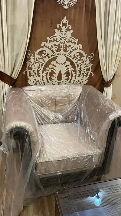 New Wooden Molty Foam Sofa