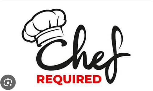 Chef needed for fries cart.