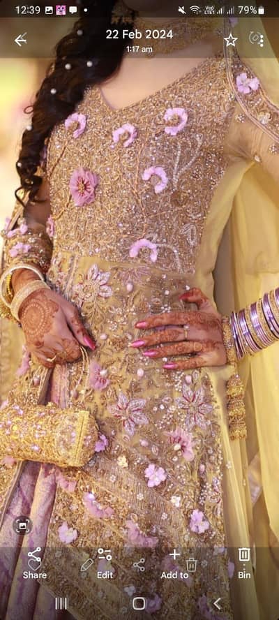 bridal walima maxi