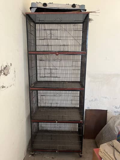 Solid Iron Cage 4 Portion