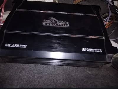 Rock mars Amplifier 4 channel