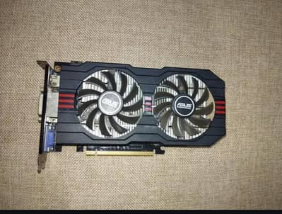 Asus Nvidia GTX 750ti graphic card 2gb ddr5 128bits all ok