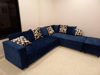 L shaped sofa