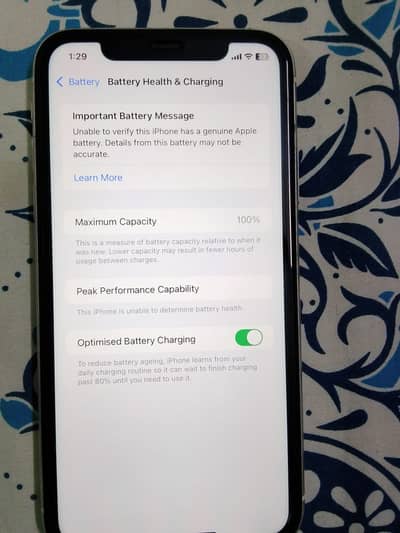 Ifone 11 approved 128gb white colour