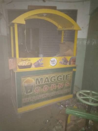 Fries Waffle and Corn Counter