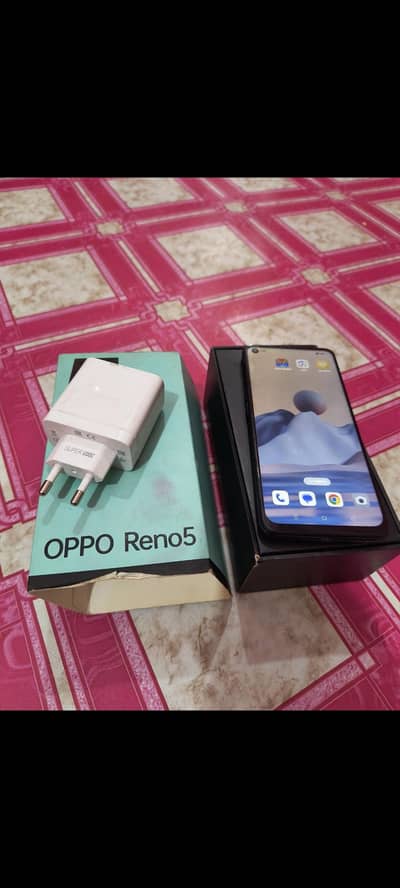 oppo Reno 5 8/128 box charger