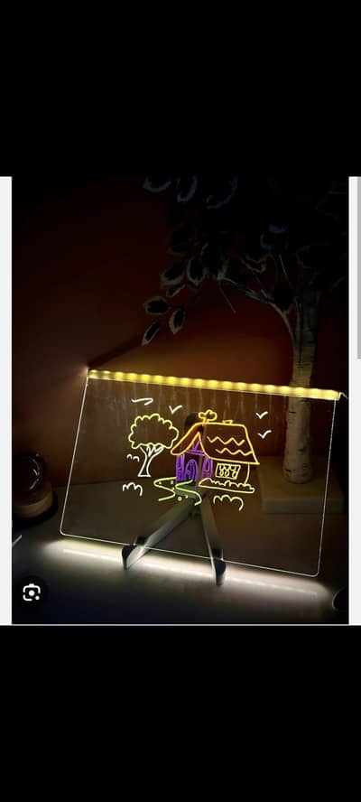 Led kids acrylic board