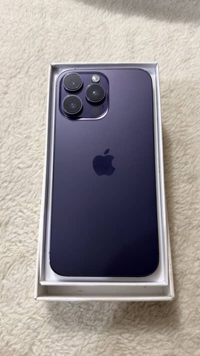 14 Pro max PTA approved 128Gb