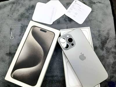 Iphone 15promax (BOX) 92% Sim Slot (JV)