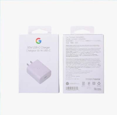 google 30W USB C Fast charger adapter for pixel android and USB